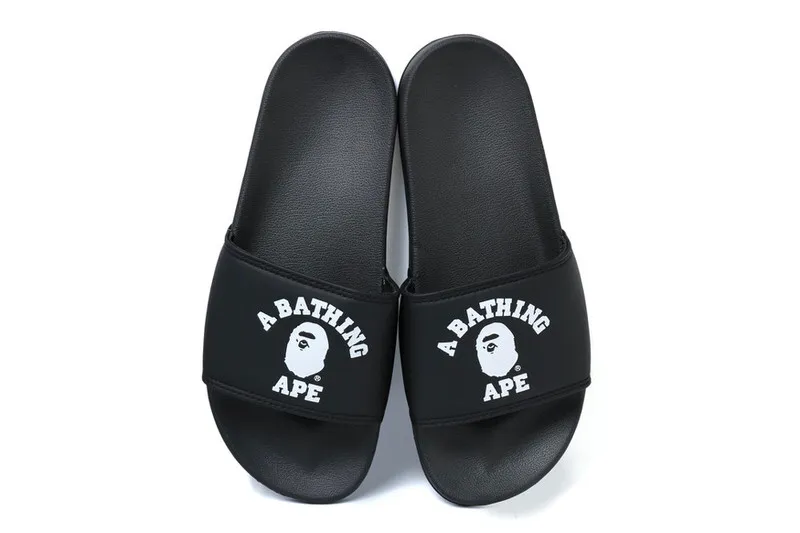 BAPE College Slide Sandals // Available Now